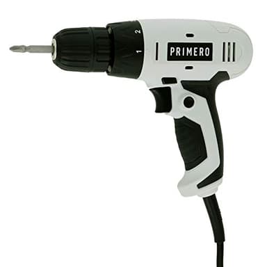 【Amazon.co.jp限定】高儀(Takagi) Primero(プリメロ) ドリル&ドライバー 電動ドライバー 電動ドリル ドリルドライバー キーレスチャック 電動工具 AC100V 穴あけ・ネジ締め付け 6段階トルク切替式 DIY 家庭用 小型 ブラック×グレー DDR-70AZA