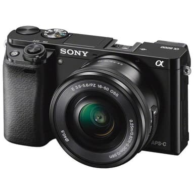 SONY ミラーレス一眼 α6000 パワーズームレンズキット E PZ 16-50mm F3.5-5.6 OSS ブラック ILCE-6000L B
